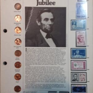 COINS & STAMPS ON HARD STOCK DISPLAY PAGES SUITABLE for FRAMING *L@@K*