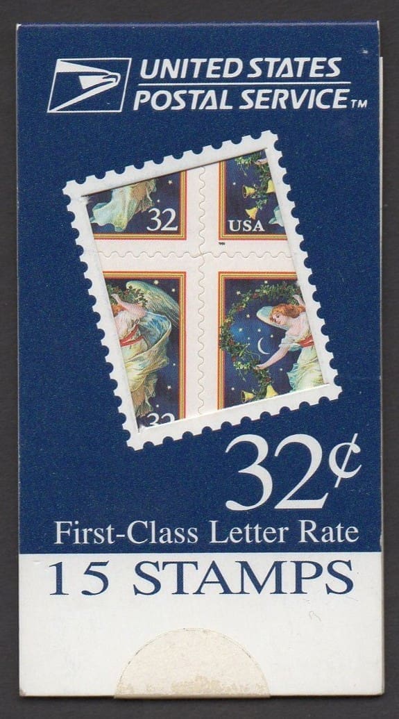 Scott# BK233A "HOLIDAY GREETINGS" SEALED-INTACT MAKESHIFT BOOKLET, MNH
