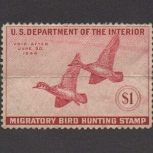 Scott# RW10 "DUCK STAMP" 1944 "DUCKS" MNH * SEE DETAILS *
