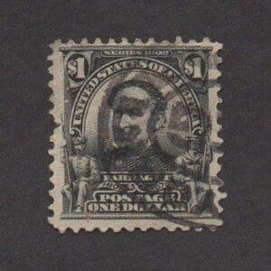 Scott# 311 "FARRAGUT" ORNATE DESIGN SERIES WITH N.Y. DUPLEX CANCEL