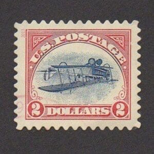 Scott# 4806 "INVERTED JENNY SINGLE" FROM THE SOUVENIR SHEET, USED