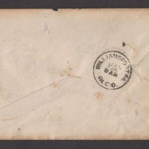 Alternative view of Scott# 210 ON COVER STANDARD CORPORATION of NY W/CDS JANUARY 14th 1887