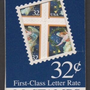 Scott# BK233E "HOLIDAY GREETINGS" INTACT MAKESHIFT BOOKLET (30) MNH