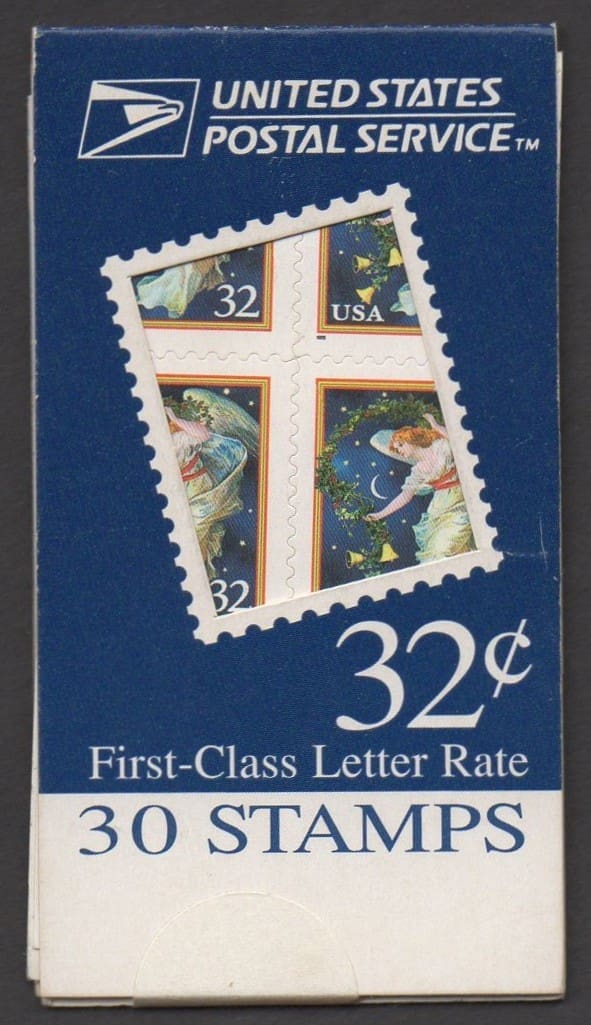 Scott# BK233E "HOLIDAY GREETINGS" INTACT MAKESHIFT BOOKLET (30) MNH