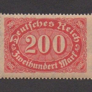 Scott# 200 "GERMAN REICH" NATIONAL EMBLEM, MINT, NICELY CENTERED