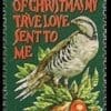 Scott# 1445 "PARTRIDGE IN A PEAR TREE" SINGLE, MNH, WELL CENTERED