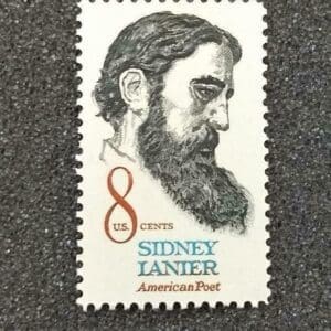 Scott# 1446 "SIDNEY LANIER-POET" SINGLE, MNH NICELY CENTERED