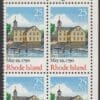 Scott# 2348 "RHODE ISLAND STATEHOOD" ZIP BLOCK (4) MNH
