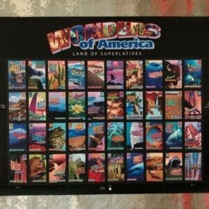 Scott# 4033-72 "WONDERS OF AMERICA" S/A INTACT SHEET (40) MNH