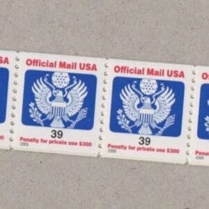 Scott# O160 OFFICIAL STRIP (25) PLATE # S111 MNH SEALED P.O. PKG