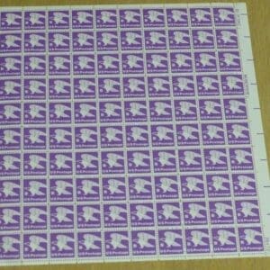 Scott# 1818 MAKE-UP "B" RATE SHEET (100) MNH, NICELY CENTERED