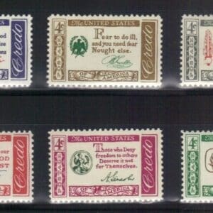 Alternative view of 1959 COMMEMORATIVE YEAR SETS (21) ISSUES, MNH, NICELY CENTERED
