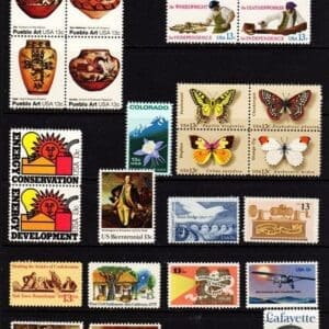 1977 COMMEMORATIVES YEAR SET (27) ISSUES, MNH, NICELY CENTERED