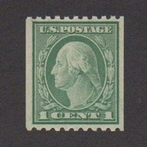 Scott# 486 "WASHINGTON" PERF 10 ROTARY COIL, MINT, WELL CENTERED
