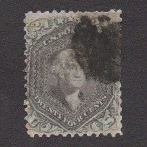 Scott# 78 "WASHINGTON" USED, CORK CANCEL * SEE DETAILS *
