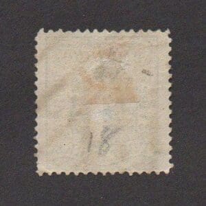 Alternative view of Scott# 18 "HAMBURG - GERMAN STATES" USED WITH BAR LOCAL CANCEL