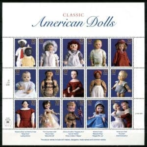 Scott# 3151 "AMERICAN DOLLS" FULL SHEET (15) MNH