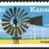 Scott# 4493 "KANSAS STATEHOOD" S/A SINGLE, MNH, NICELY CENTERED