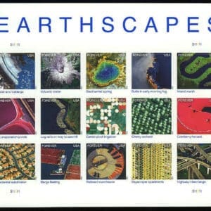Scott# 4710 EARTHSCAPES-AERIAL VIEWS OF EARTH S/A FULL SHEET (15)