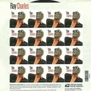 Scott 4807 "RAY CHARLES - MUSIC ICON" S/A INTACT SHEET(16) MNH