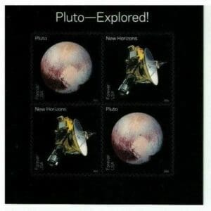 Scott# 5077-78 "PLUTO EXPLORED" S/A PANE (4) MNH