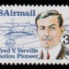 Scott# C113 "ALFRED VERVILLE-INVENTOR" SINGLE, MNH