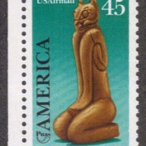 Scott# C121 "SOUTHEAST CARVED FIGURE" SINGLE, MNH NICELY CENTERED