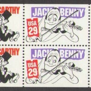Scott# 2562-66 (BK191) COMEDIANS UNEXPLODED BOOKLET (20) MNH - Image 2