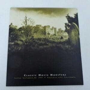 Alternative view of Scott# 3168-72 "CLASSIC MOVIE MONSTERS" SHEET (20) W/ USPS  FOLIO
