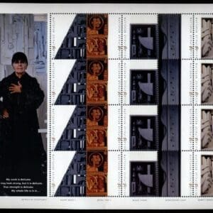 Scott# 3379-83 "LOUISE NEVELSON - SCULPTOR" FULL SHEET (20) MNH