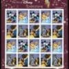Scott# 4025-28 "ART OF DISNEY-ROMANCE" S/A FULL SHEET (20) MNH
