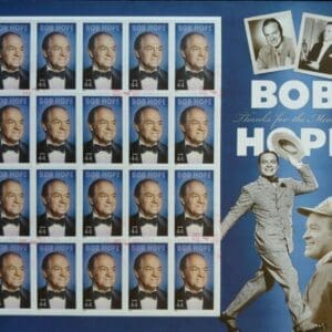 Scott# 4406 "BOB HOPE" FULL S/A SHEET (20) MNH, NICELY CENTERED