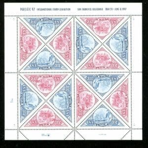 Scott# 3130-31 "PACIFIC 97" FULL SHEET (16) MNH, NICELY CENTERED