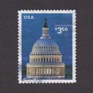 Scott# 3472 "PRIORITY MAIL - CAPITAL DOME" SINGLE, USED