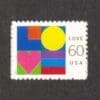 Scott# 3658 "LOVE STAMP" S/A SINGLE, MNH, NICELY CENTERED