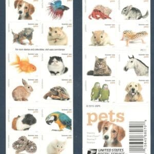 Scott# 5106-25 "PETS" S/A BOOKLET PANE - ALL (20) ISSUES MNH