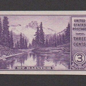 Scott# 758 "NATIONAL PARKS-MIRROR LAKE" SINGLE, NGAI, MNH