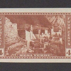Scott# 759 "MESA VERDE-NAT'L PARK" MNH SINGLE, NGAI,WELL CENTERED