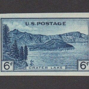 Scott# 761 "CRATER LAKE-NAT'L PARK" IMPERF SINGLE, NGAI, MNH