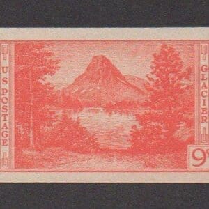 Scott# 764 "GLACIER PARK-NAT'L PARKS" IMPERF SINGLE, NGAI, MNH
