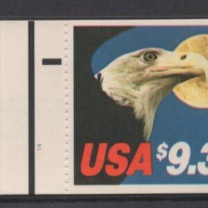 Scott# 1909 EAGLE & MOON MNH PLATE# BOOKLET SINGLE, WELL CENTERED