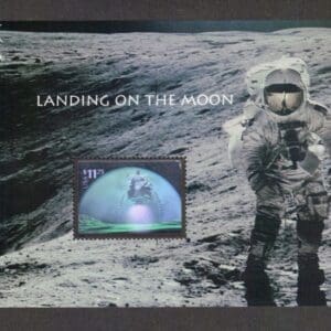 Scott# 3413 "$11.75 "LANDING on the MOON" HOLOGRAM SHEET (1) MNH