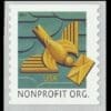 Scott# 4495 "ART DECO BIRD" NON PROFIT S/A COIL SINGLE, MNH