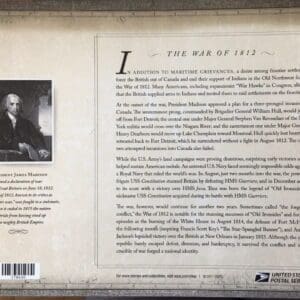 Scott# 4703 "WAR of 1812 - USS CONSTITUTION" S/A SHEET (20) MNH - Image 2