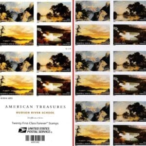Scott# 4917-20 "HUDSON RIVER SCHOOL" S/A UNFOLDED BOOKLET (20)MNH