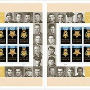 Scott# 4988 "MEDAL of HONOR - VIETNAM" S/A  FOLIO (24) MNH