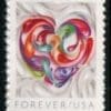 Scott# 5036 "QUILLED PAPER HEART" MNH S/A SINGLE, NICELY CENTERED