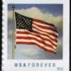 Scott# 5054 U.S. FLAG S/A BOOKLET MNH SINGLE, MICRO ON FLAGPOLE