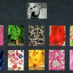 Scott# 5173 "OSCAR de la RENTA" S/A SINGLES SET (11) MNH