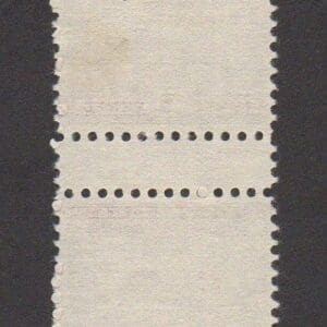 Scott# 752 "FARLEY" VERTICAL PAIR - HORIZONTAL GUTTER, MNH, NGAI - Image 2